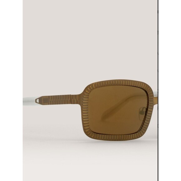 Alexander Wang Rectangle Sunglasses In Antique Brass main image 4